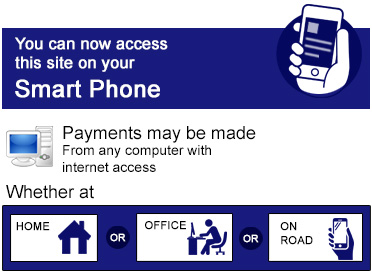 Website accessible from smartphone, home, or office.