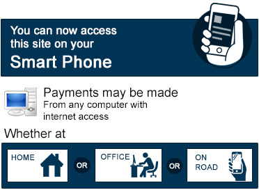 Website accessible from smartphone, home, or office.